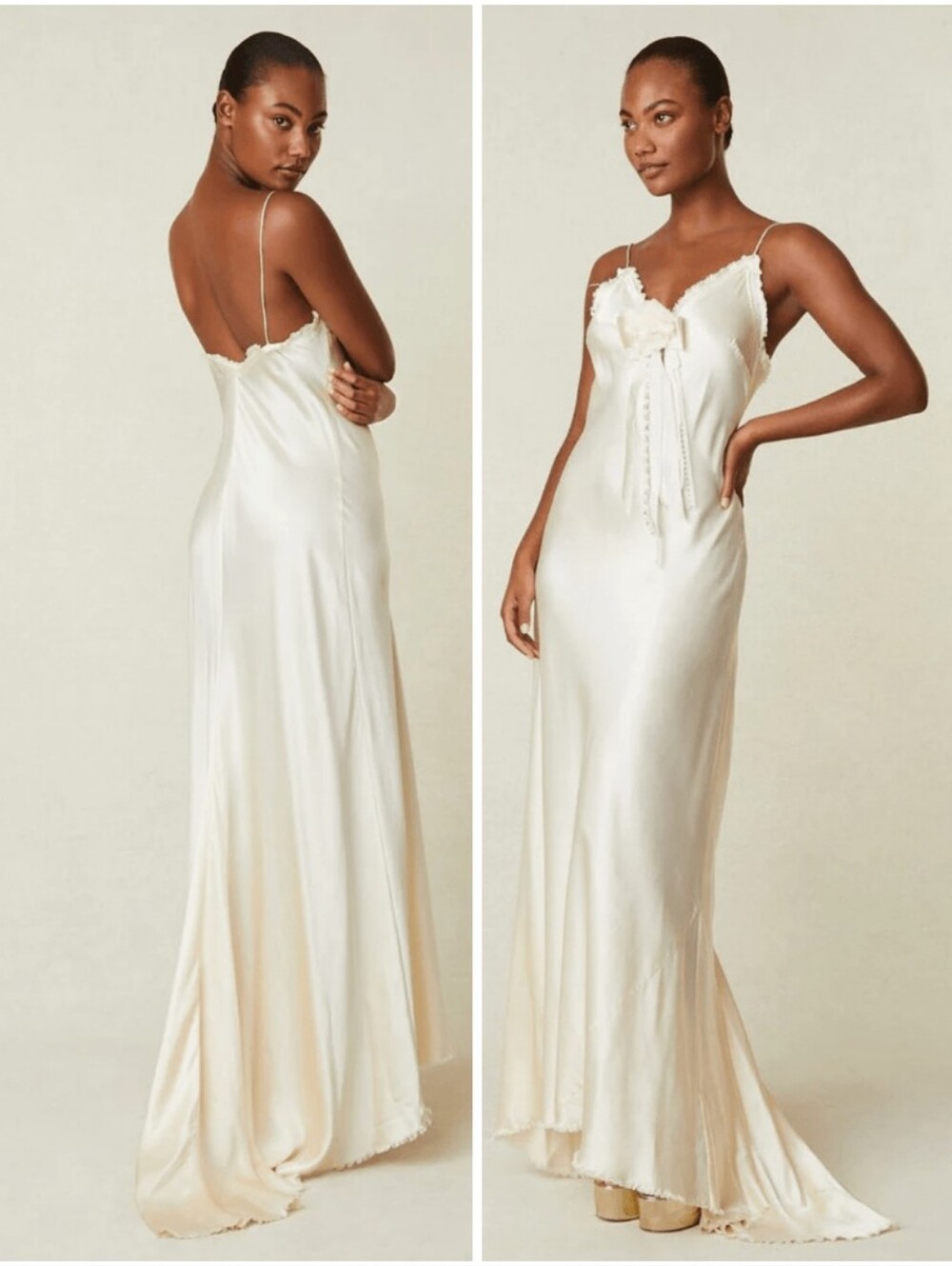 LoveShackFancy Elizabella SIlk Maxi Dress